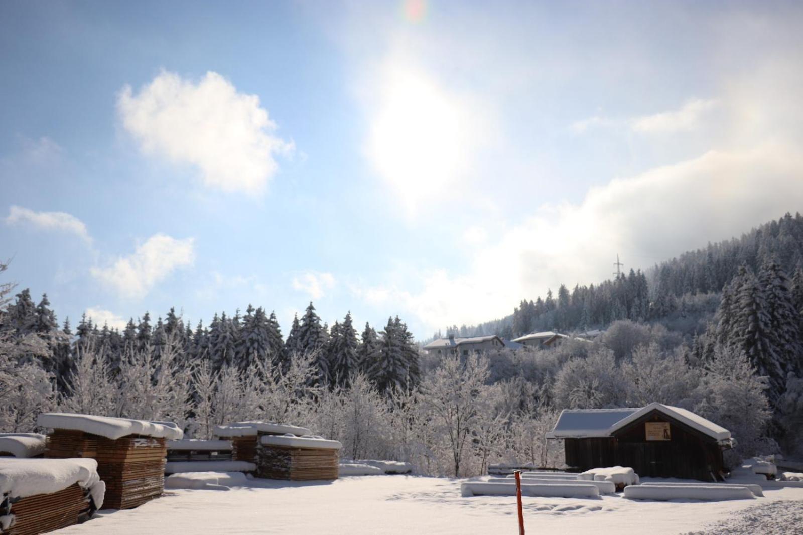 Ferienwohnung Riedbach Innsbruck Bagian luar foto